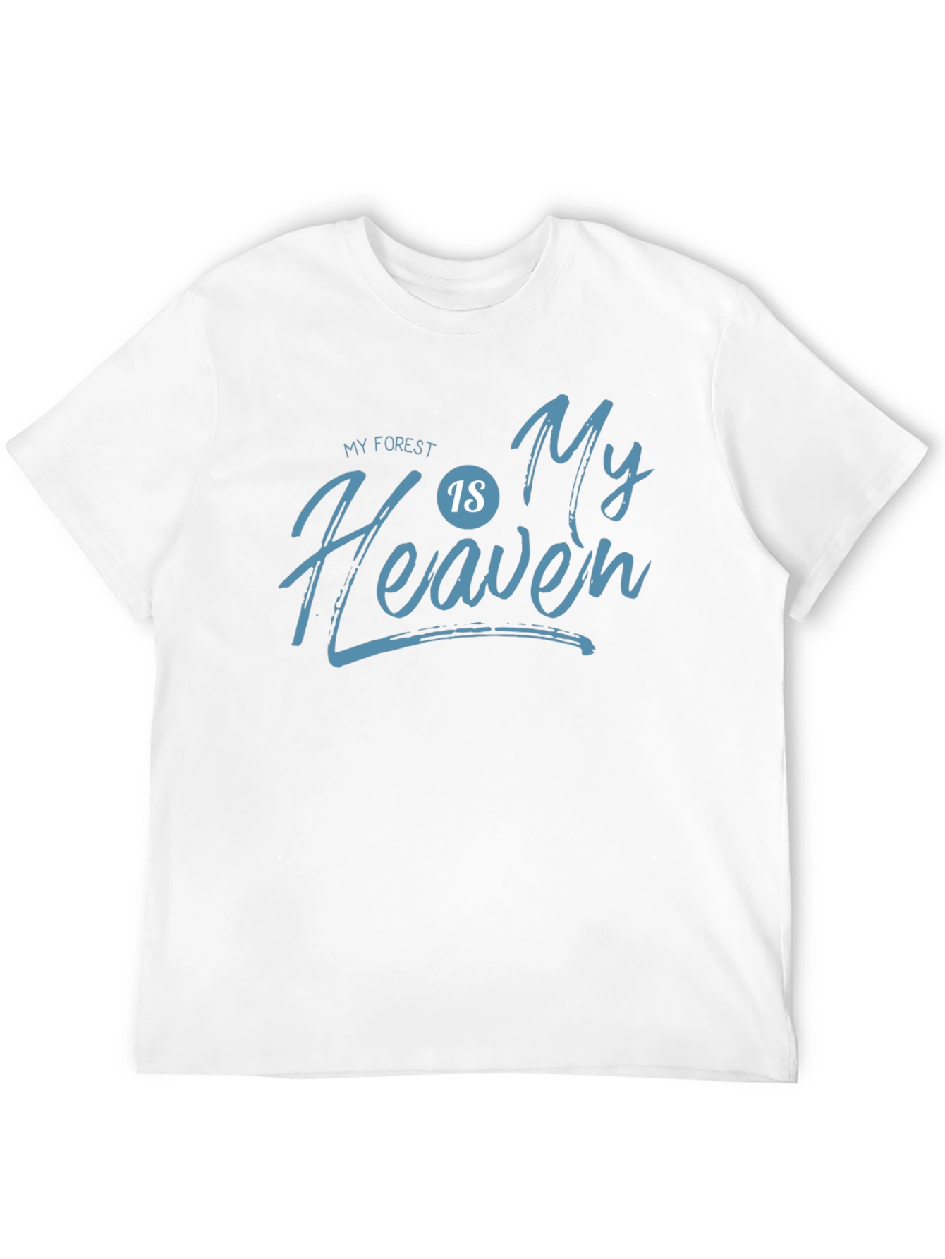 My Forest is My Heaven Black Graphic Tee