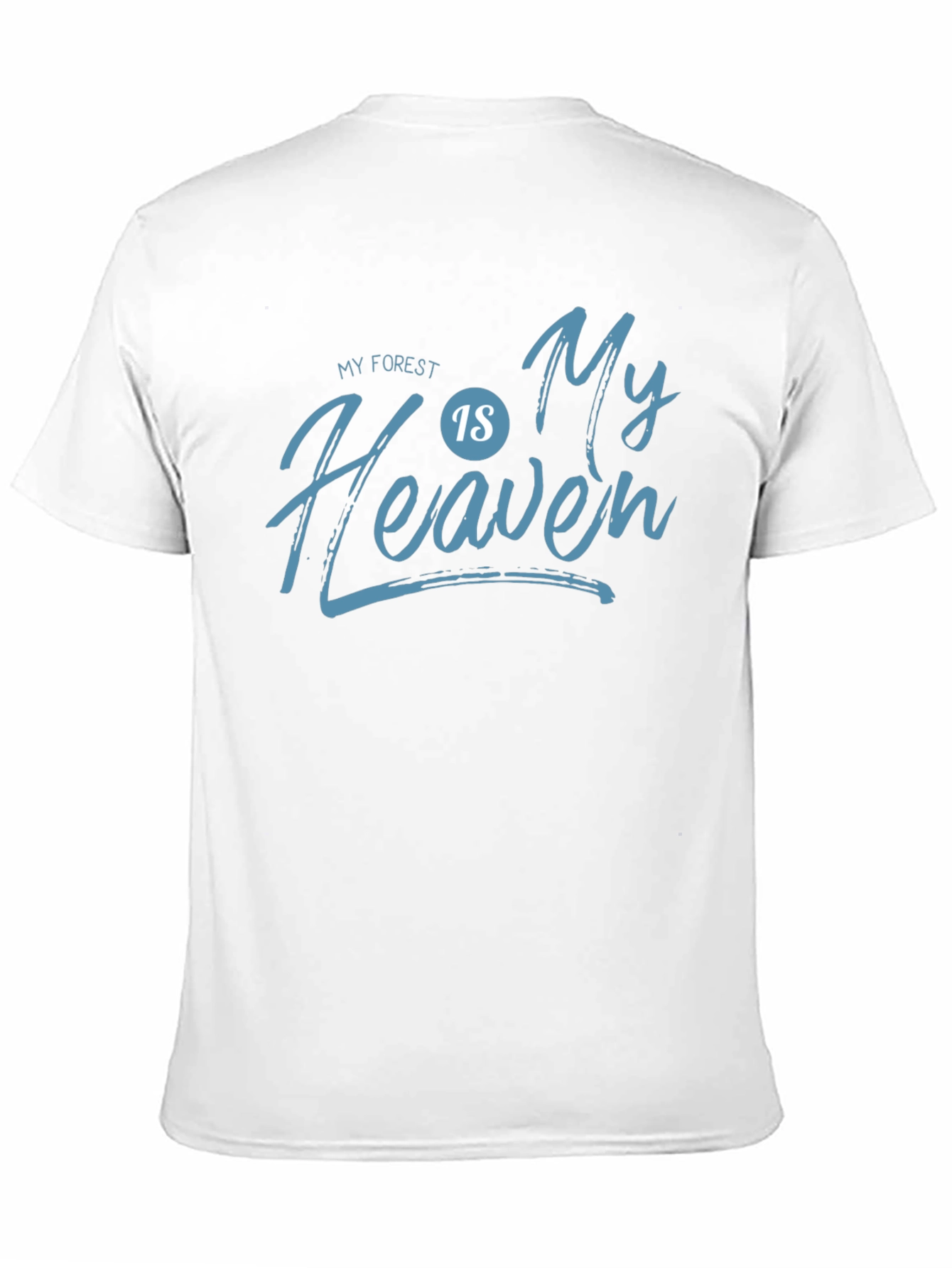 My Forest is My Heaven Black Graphic Tee