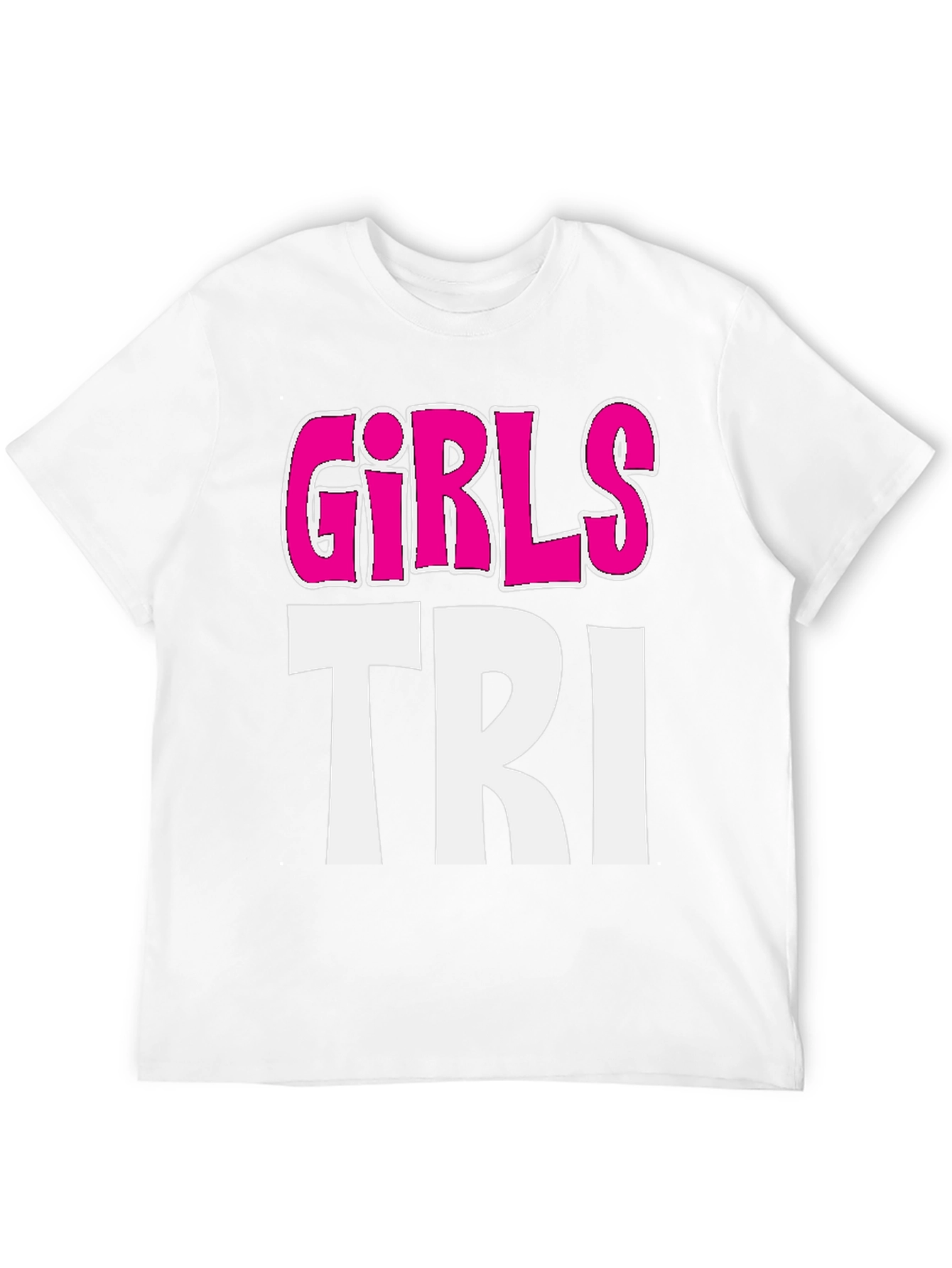 Girls Tri T-Shirt - Sports Triathlon Tee