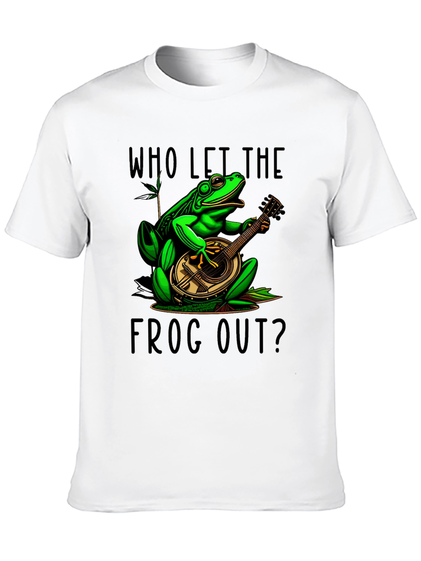Who Let The Frog Out? T-Shirt