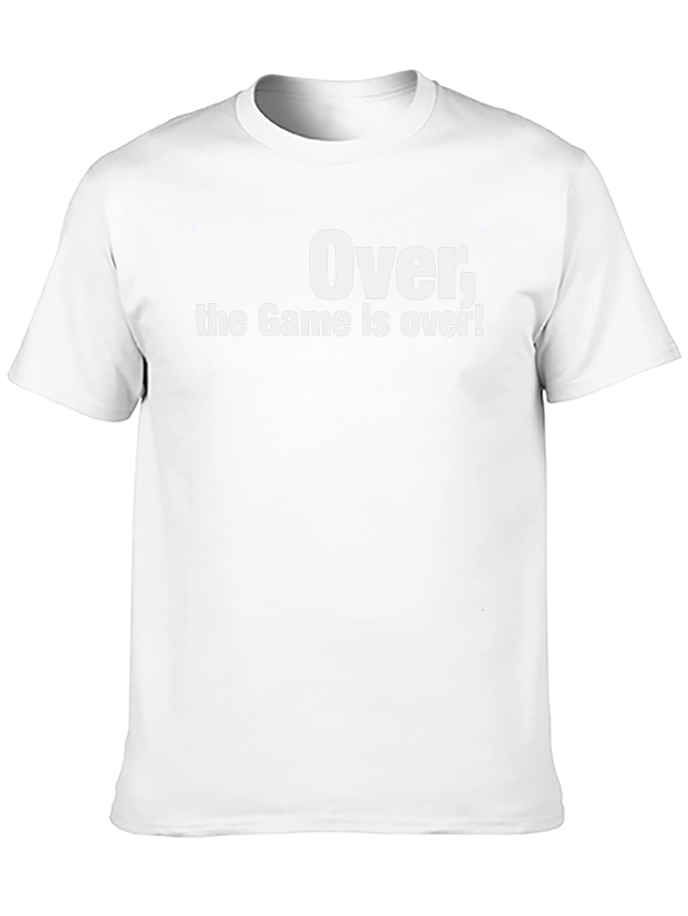 Over The Game Is Over! T-Shirt