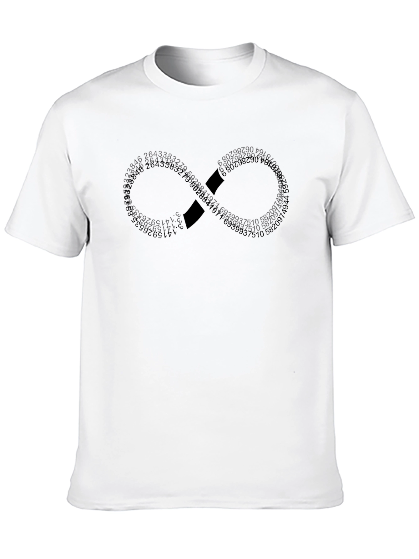 Infinity Pi Symbol T-Shirt - Math Lover Tee