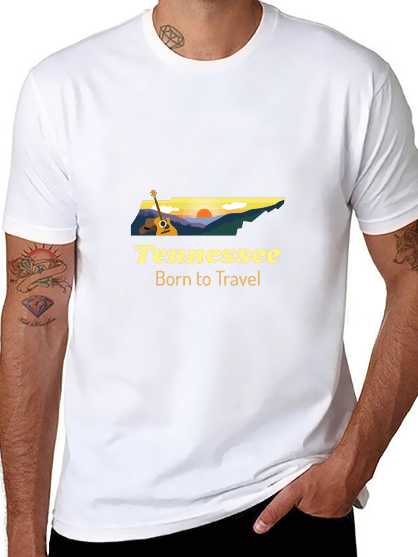 Tennessee Travel T-Shirt - Born to Travel