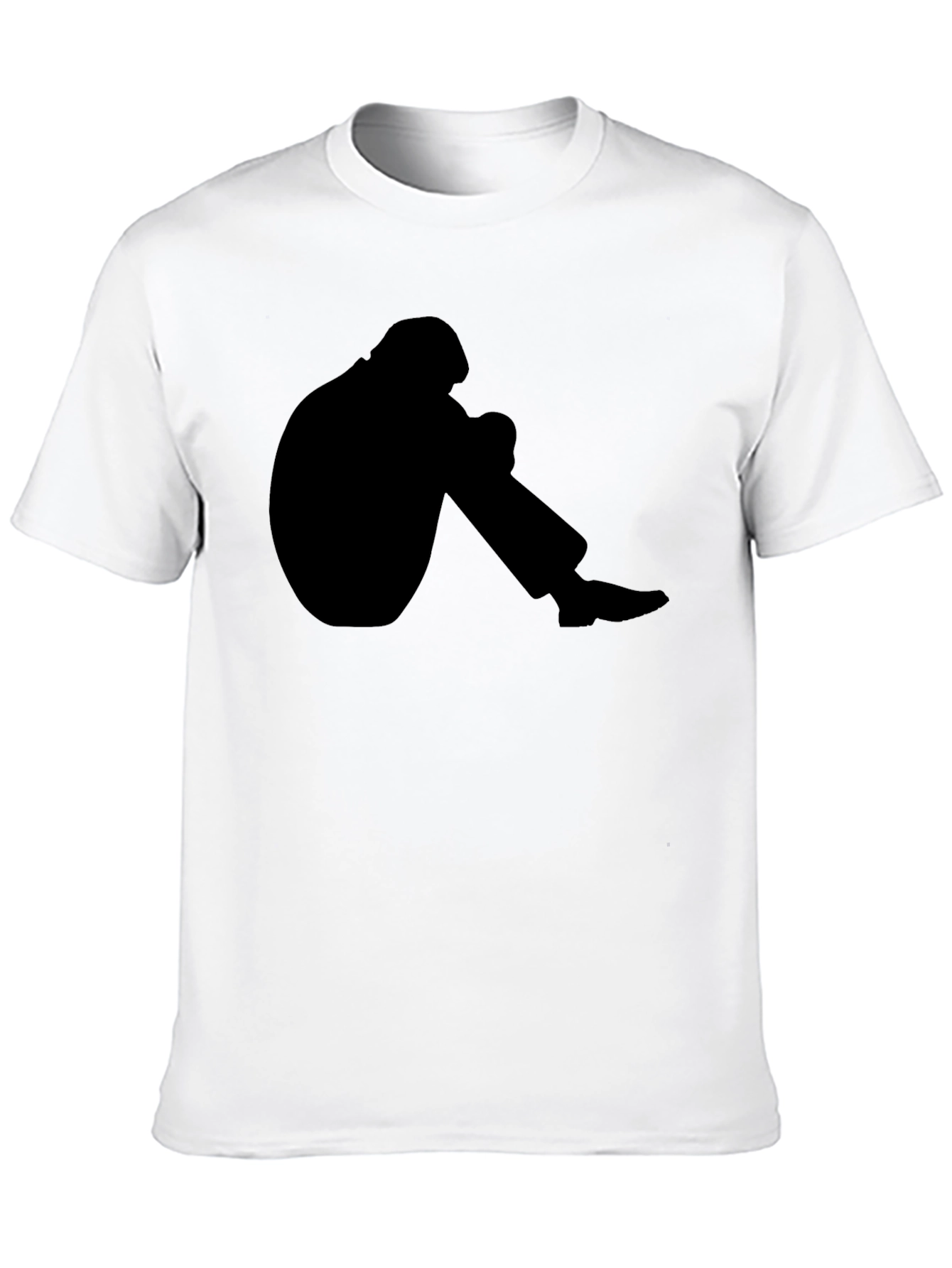 Silhouette Graphic Tee - Mens Black T-Shirt