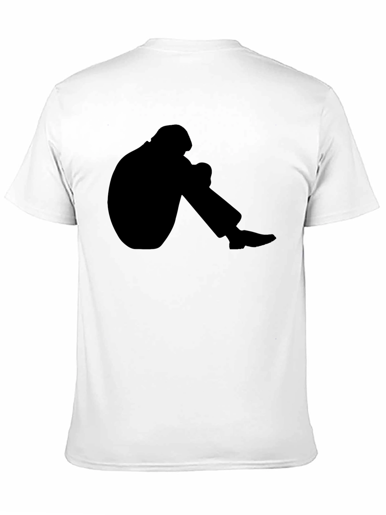Silhouette Graphic Tee - Mens Black T-Shirt