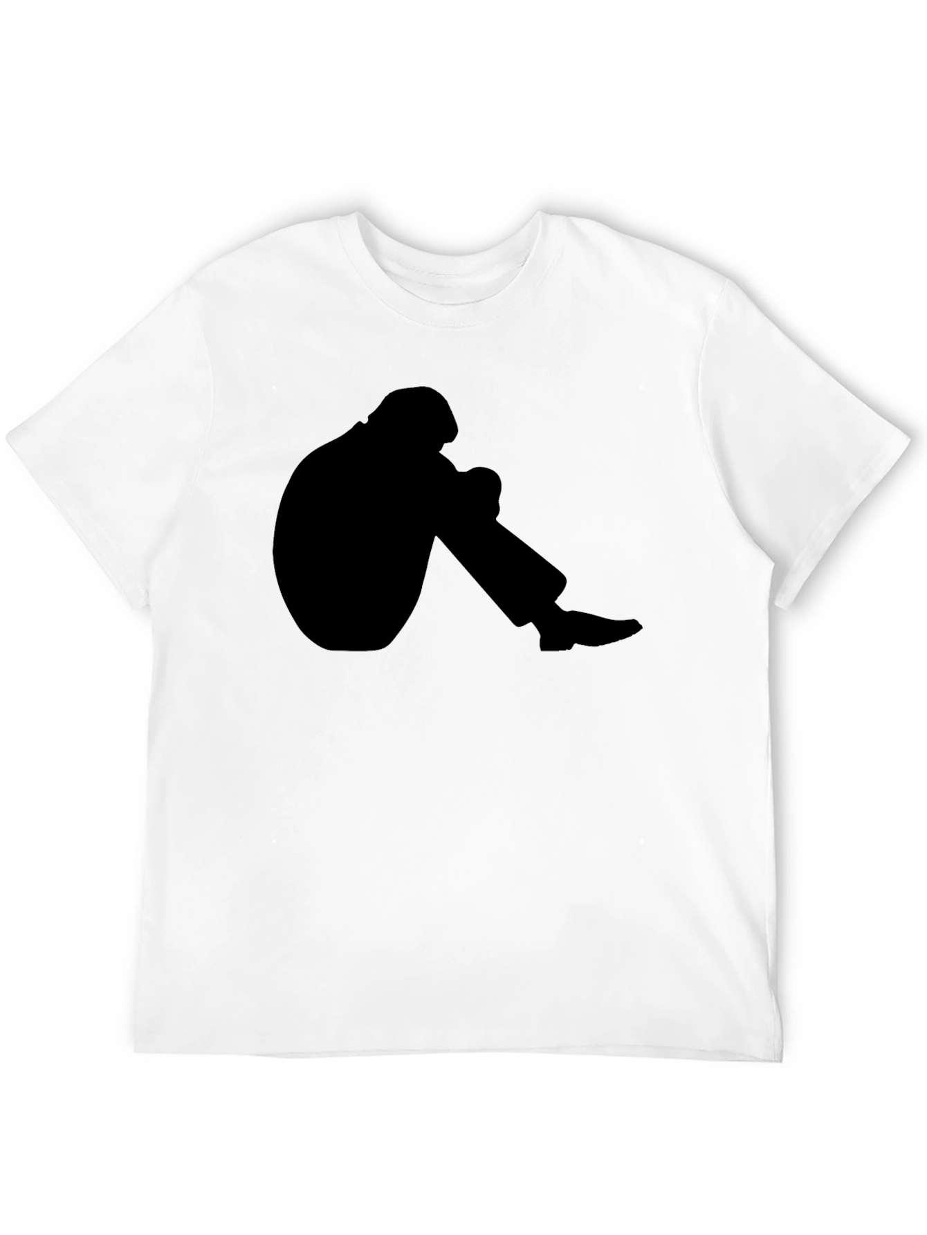 Silhouette Graphic Tee - Mens Black T-Shirt