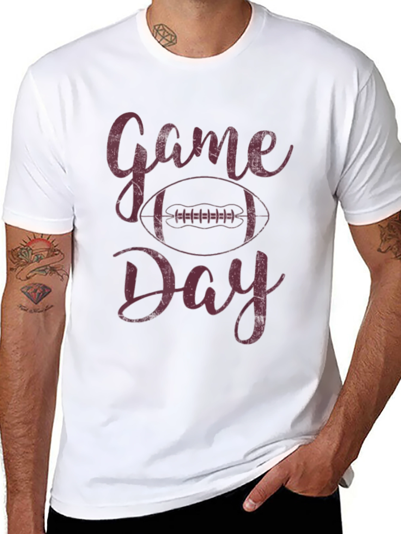 Game Day Football Graphic T-Shirt