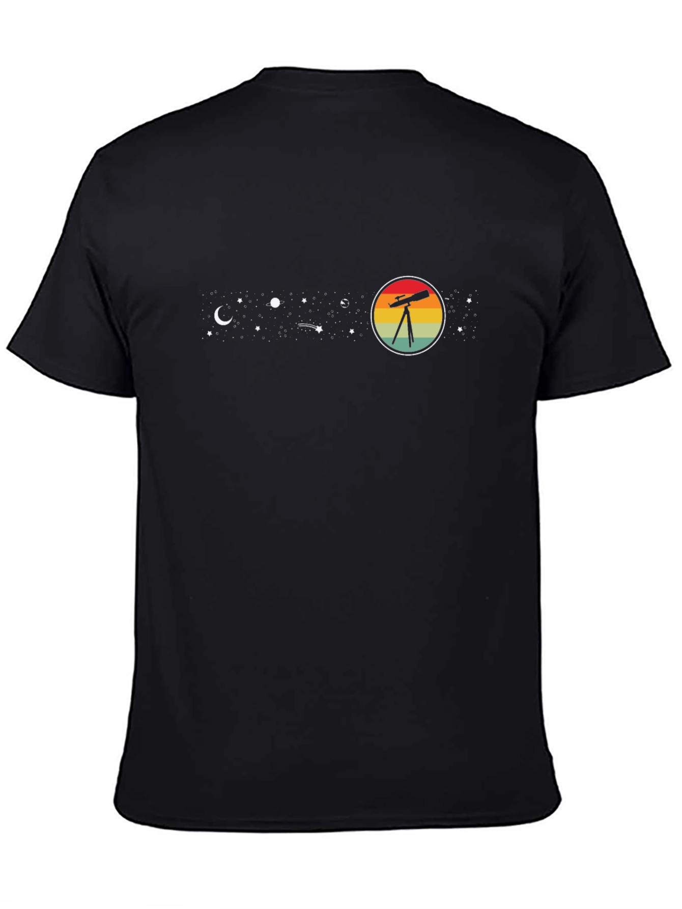 Retro Telescope T-Shirt - Space & Astronomy Tee