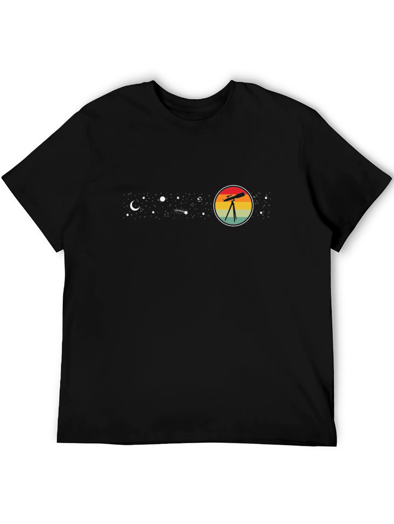 Retro Telescope T-Shirt - Space & Astronomy Tee