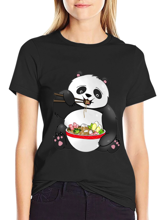 Panda Ramen T-Shirt - Cute Asian Food Tee