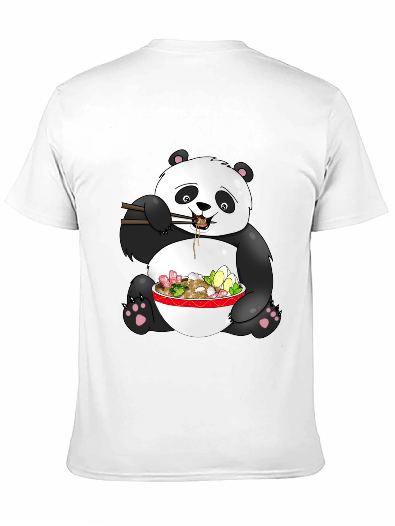 Panda Ramen T-Shirt - Cute Asian Food Tee