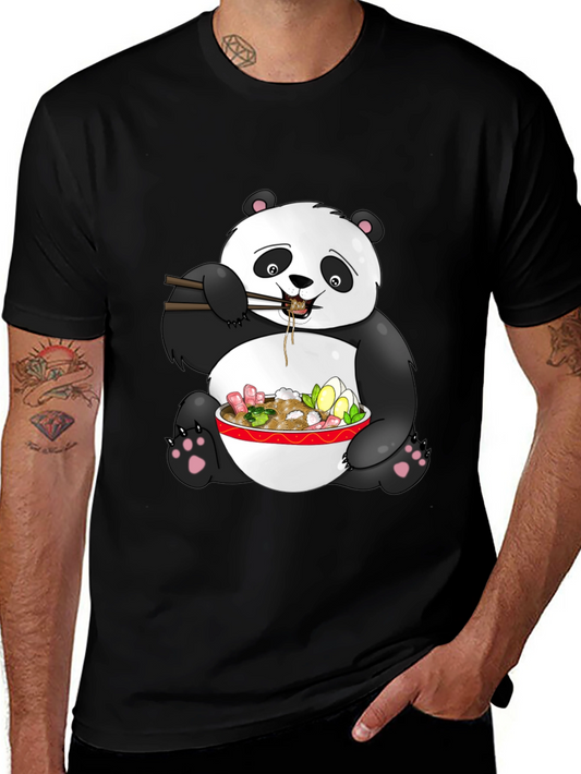 Panda Ramen T-Shirt - Cute Asian Food Tee