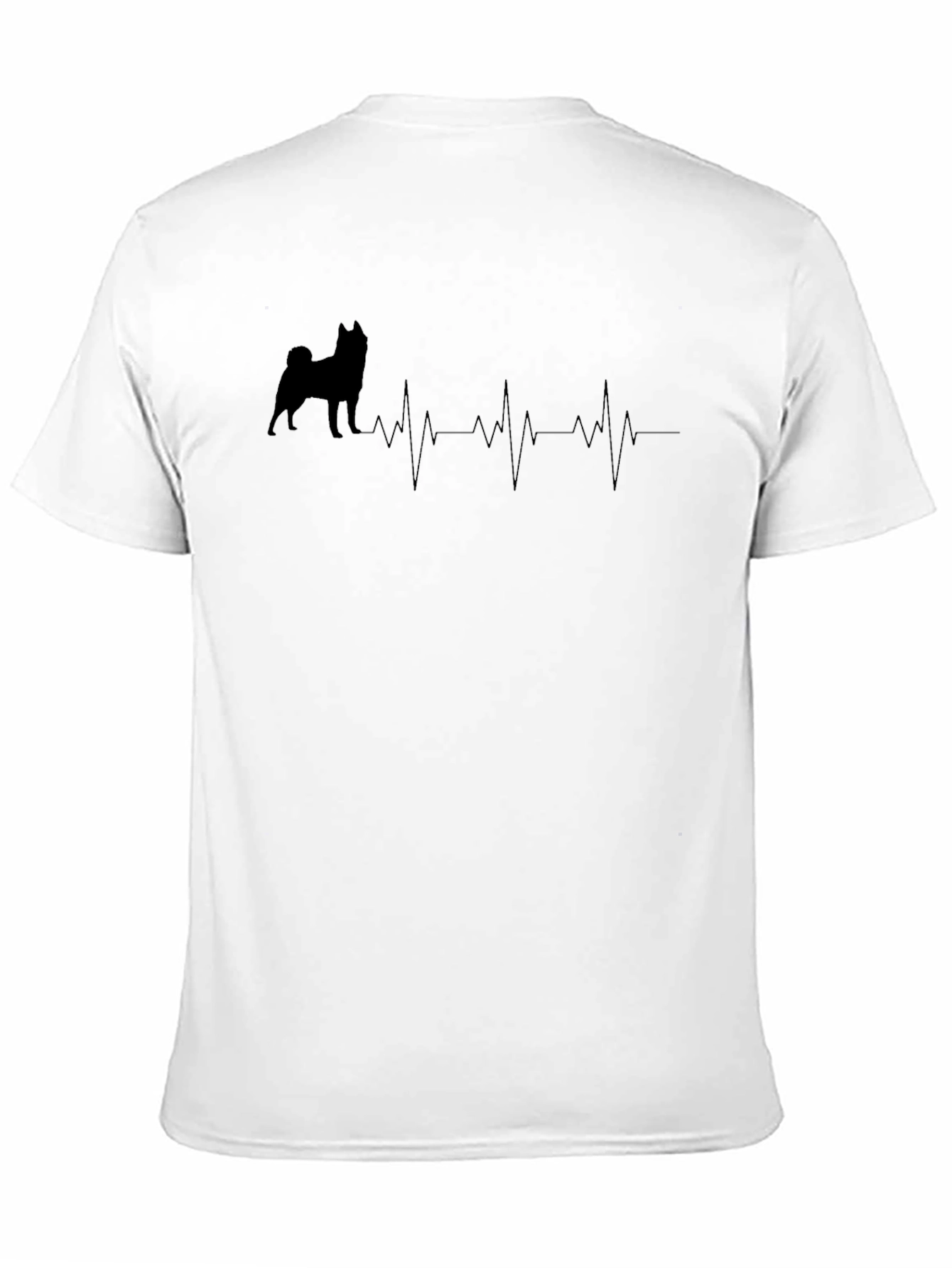 Dog Heartbeat Graphic T-Shirt - Unisex Style