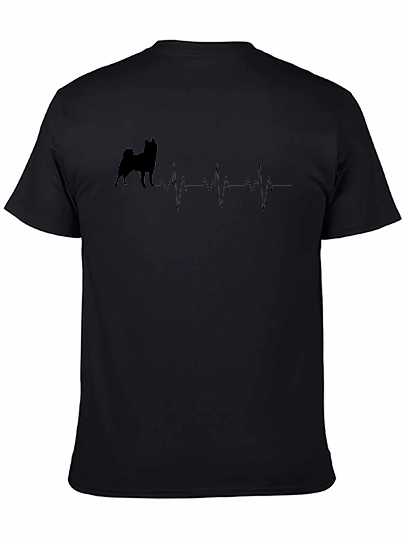 Dog Heartbeat Graphic T-Shirt - Unisex Style