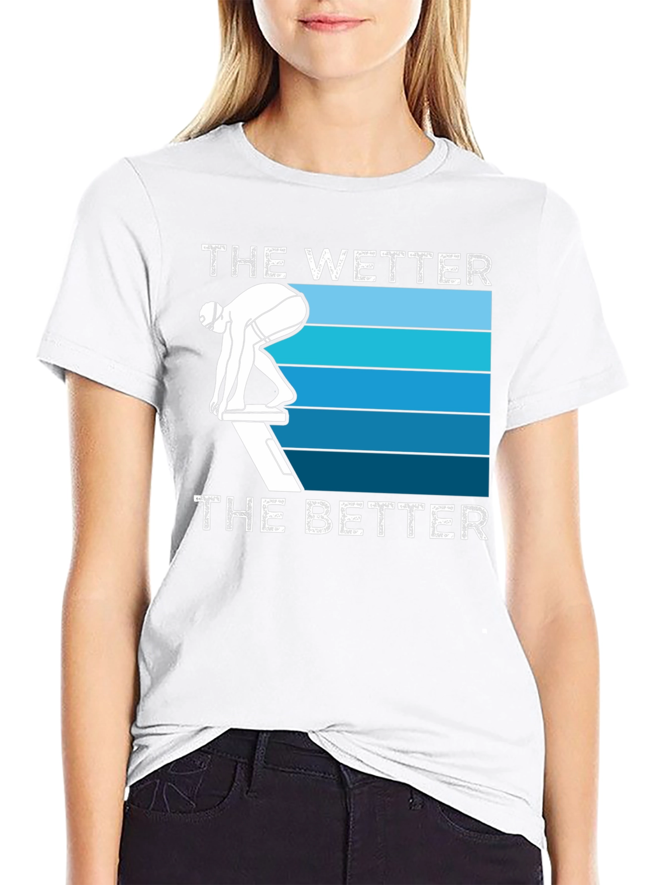 The Wetter the Better Swimmer T-Shirt