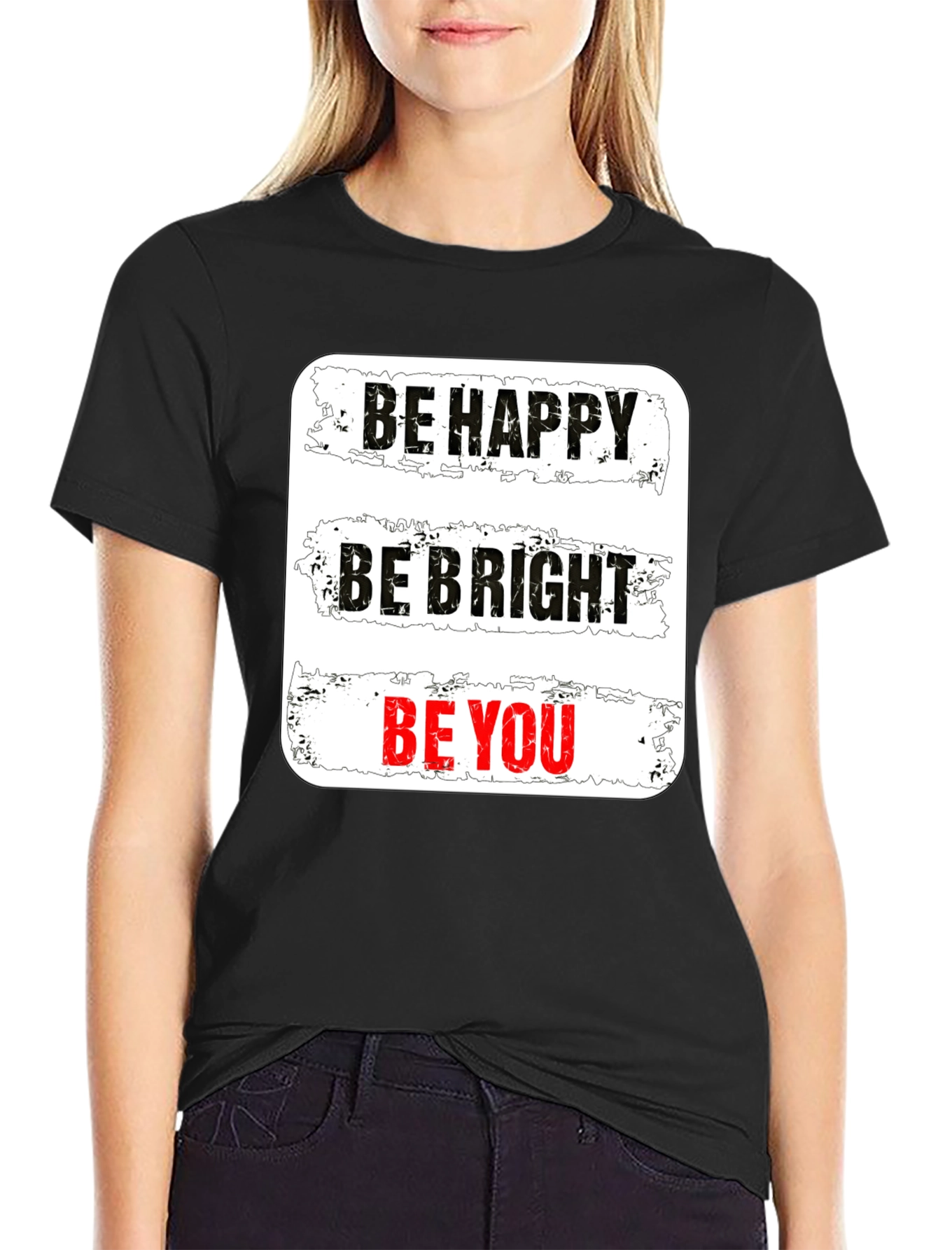 Be Happy Be Bright Be You Graphic Tee