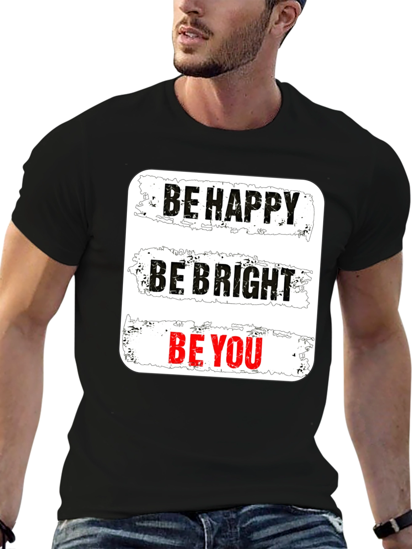 Be Happy Be Bright Be You Graphic Tee