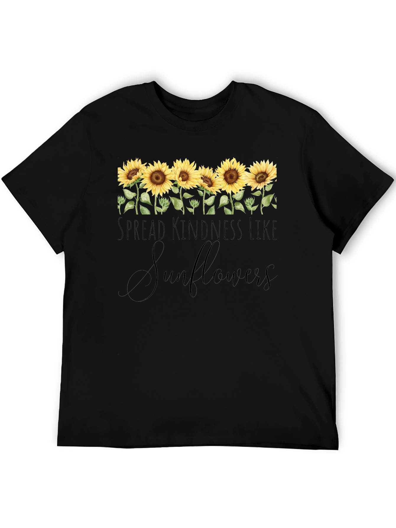 Spread Kindness Like Sunflowers Graphic Tee
