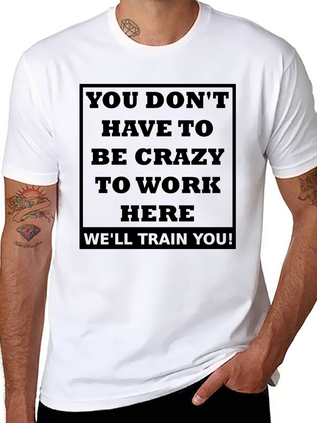 Funny Work Humor Black T-Shirt