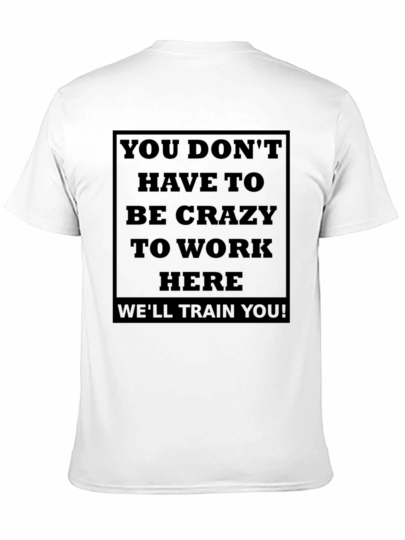 Funny Work Humor Black T-Shirt