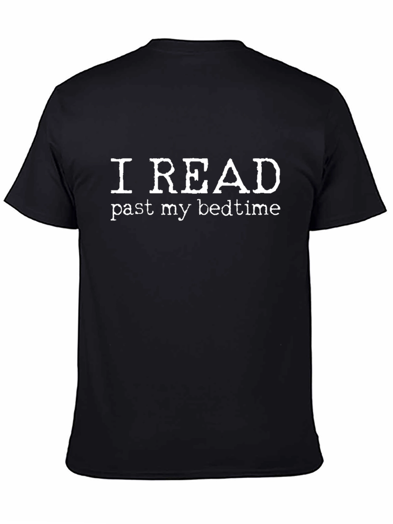 I Read Past My Bedtime Novelty T-Shirt
