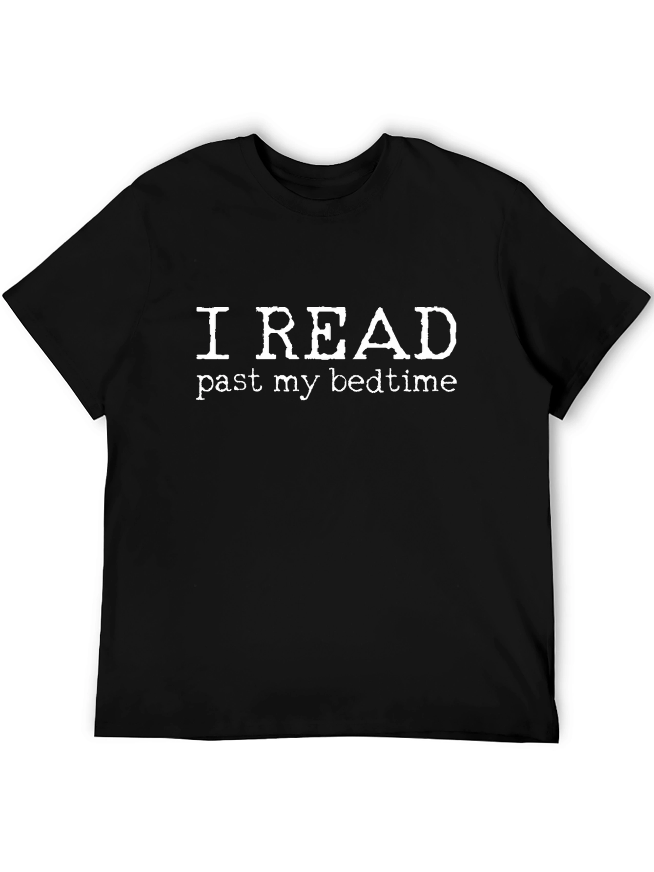I Read Past My Bedtime Novelty T-Shirt
