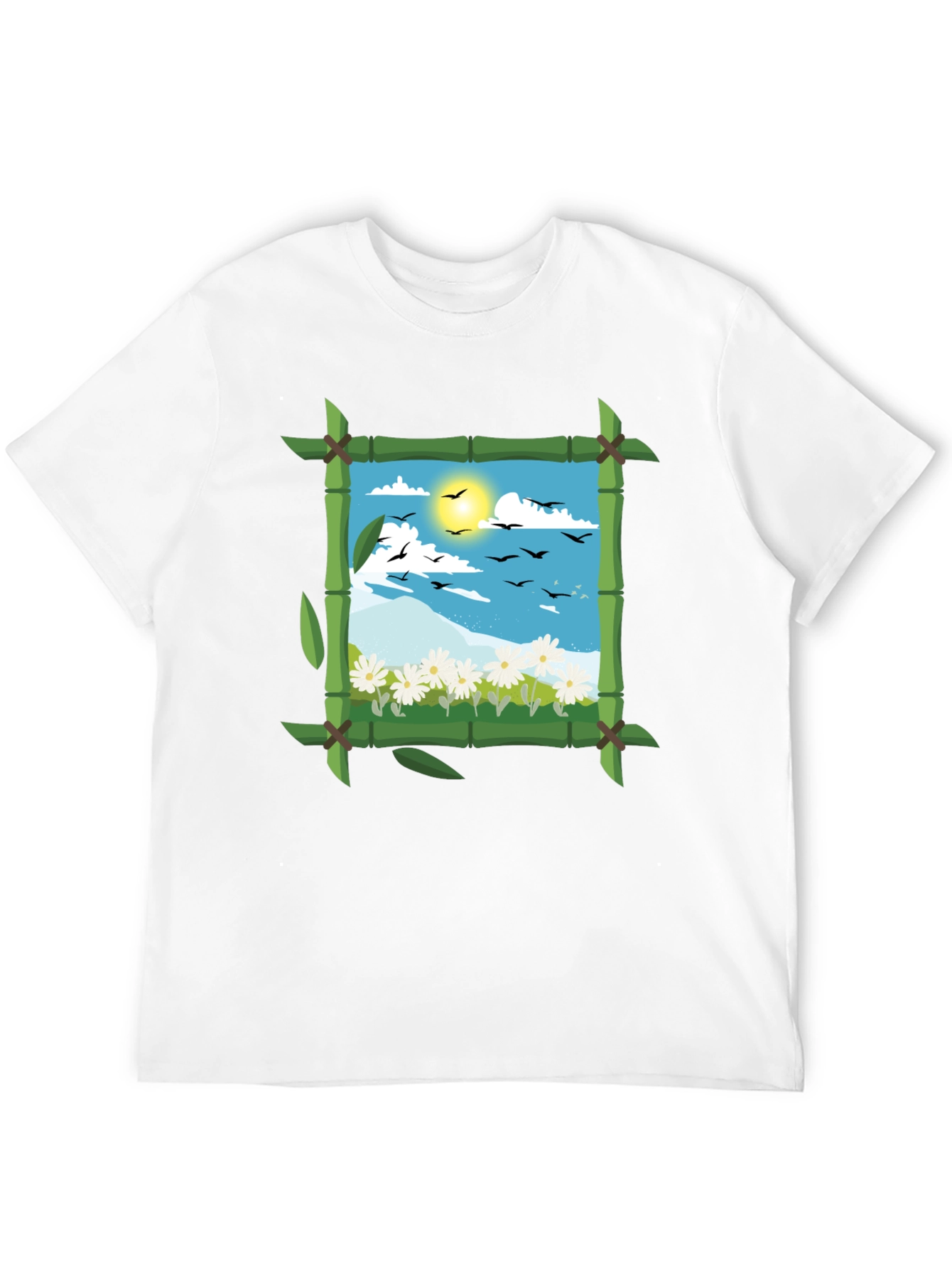 Nature Window Graphic T-Shirt