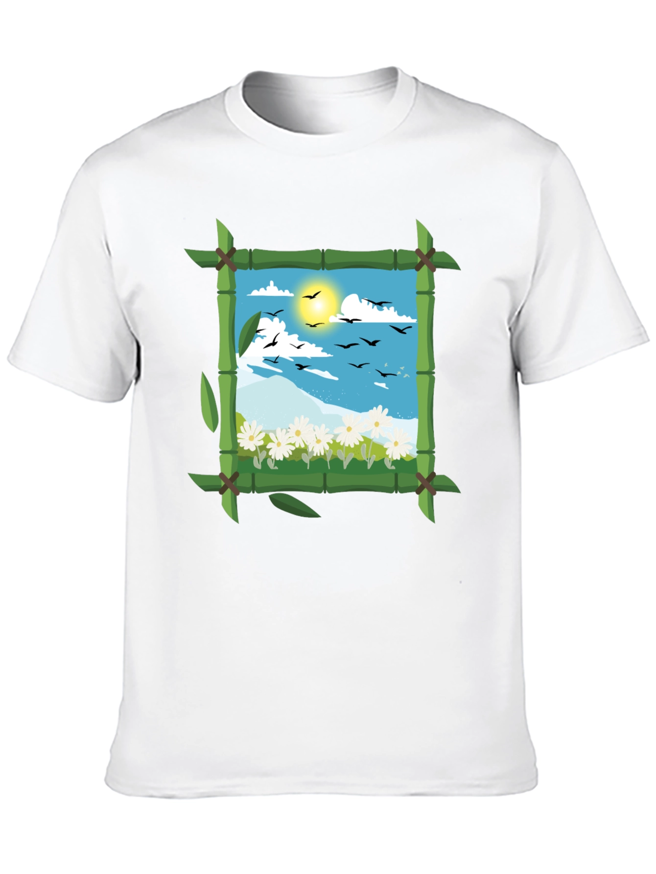 Nature Window Graphic T-Shirt