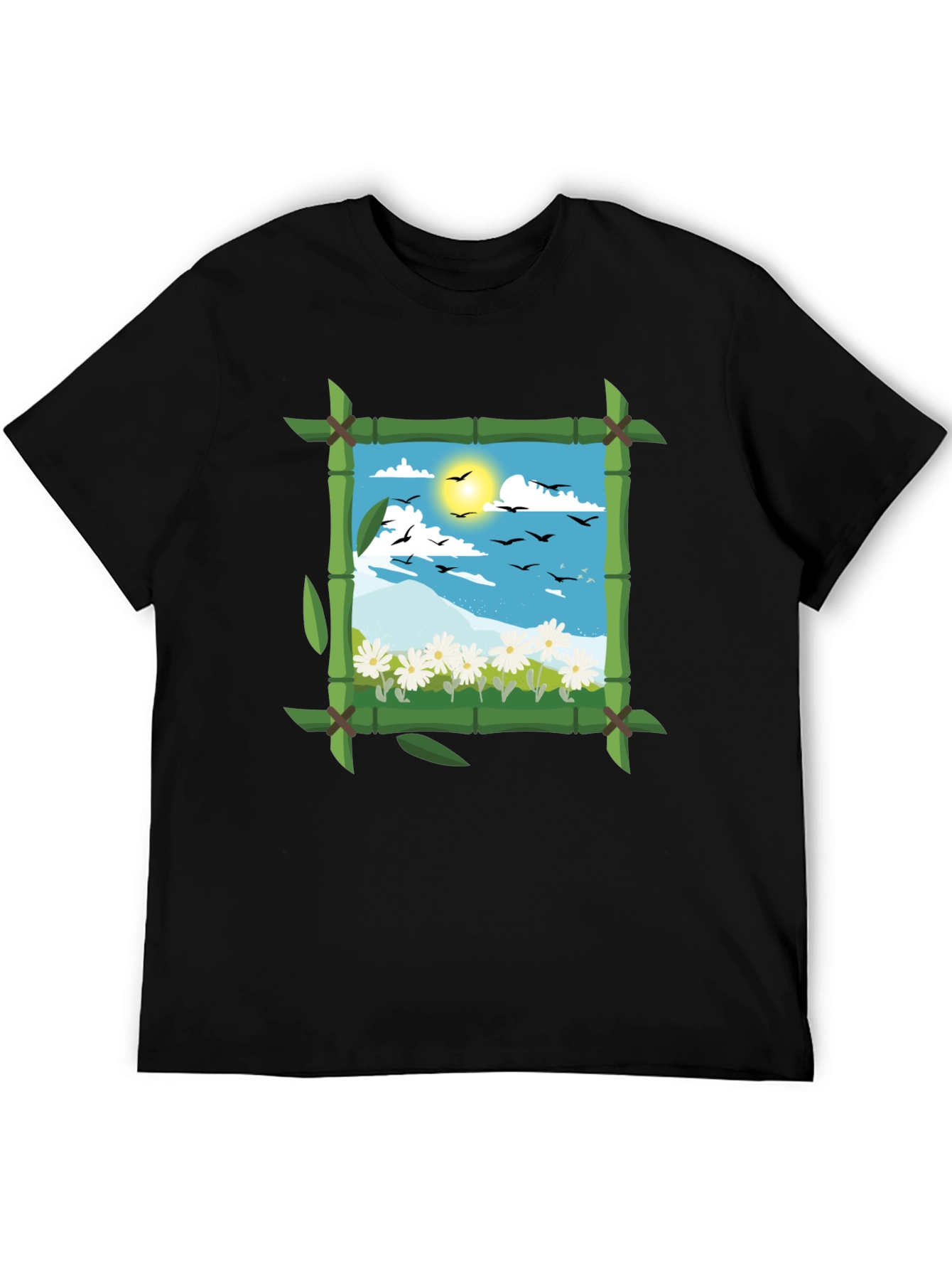 Nature Window Graphic T-Shirt