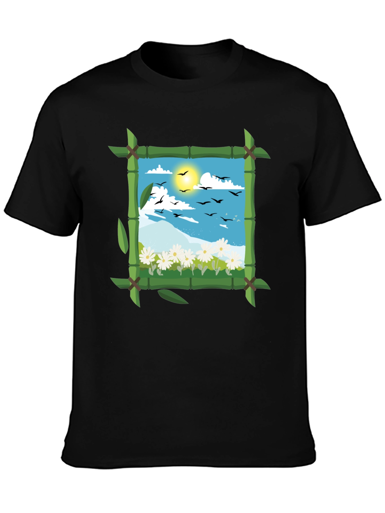 Nature Window Graphic T-Shirt