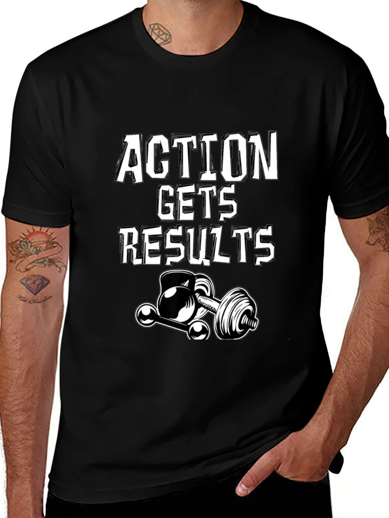 Action Gets Results Gym T-Shirt