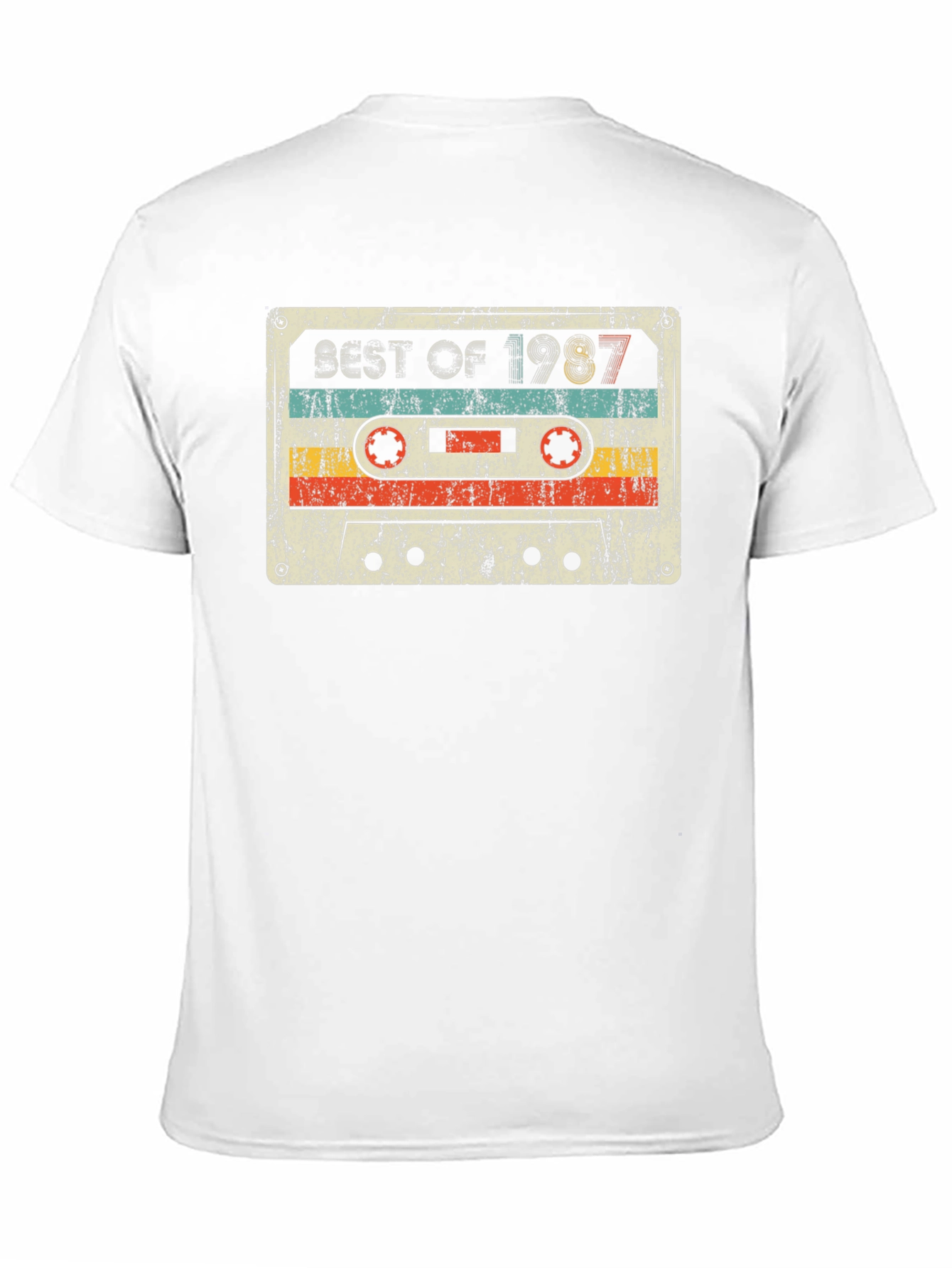 Retro Cassette Tape Best of 1987 Graphic Tee