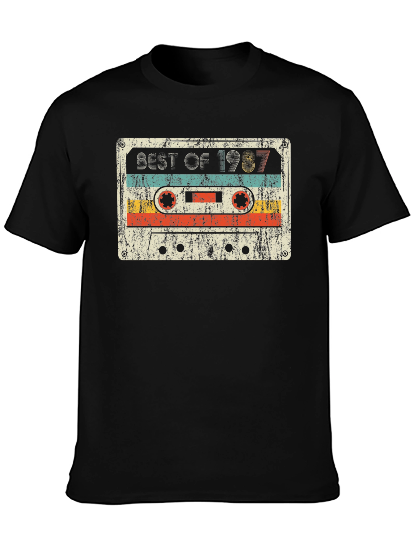 Retro Cassette Tape Best of 1987 Graphic Tee