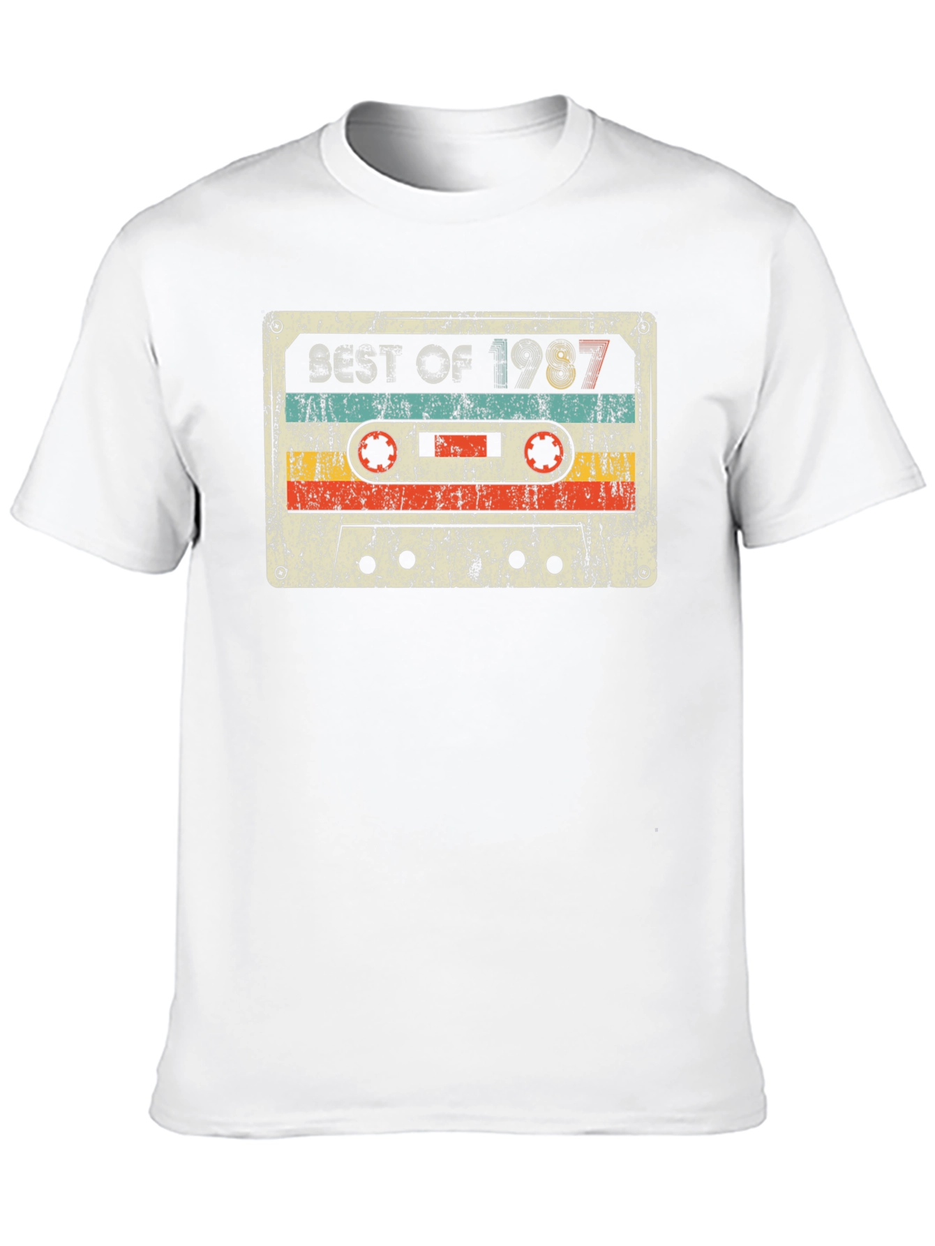 Retro Cassette Tape Best of 1987 Graphic Tee