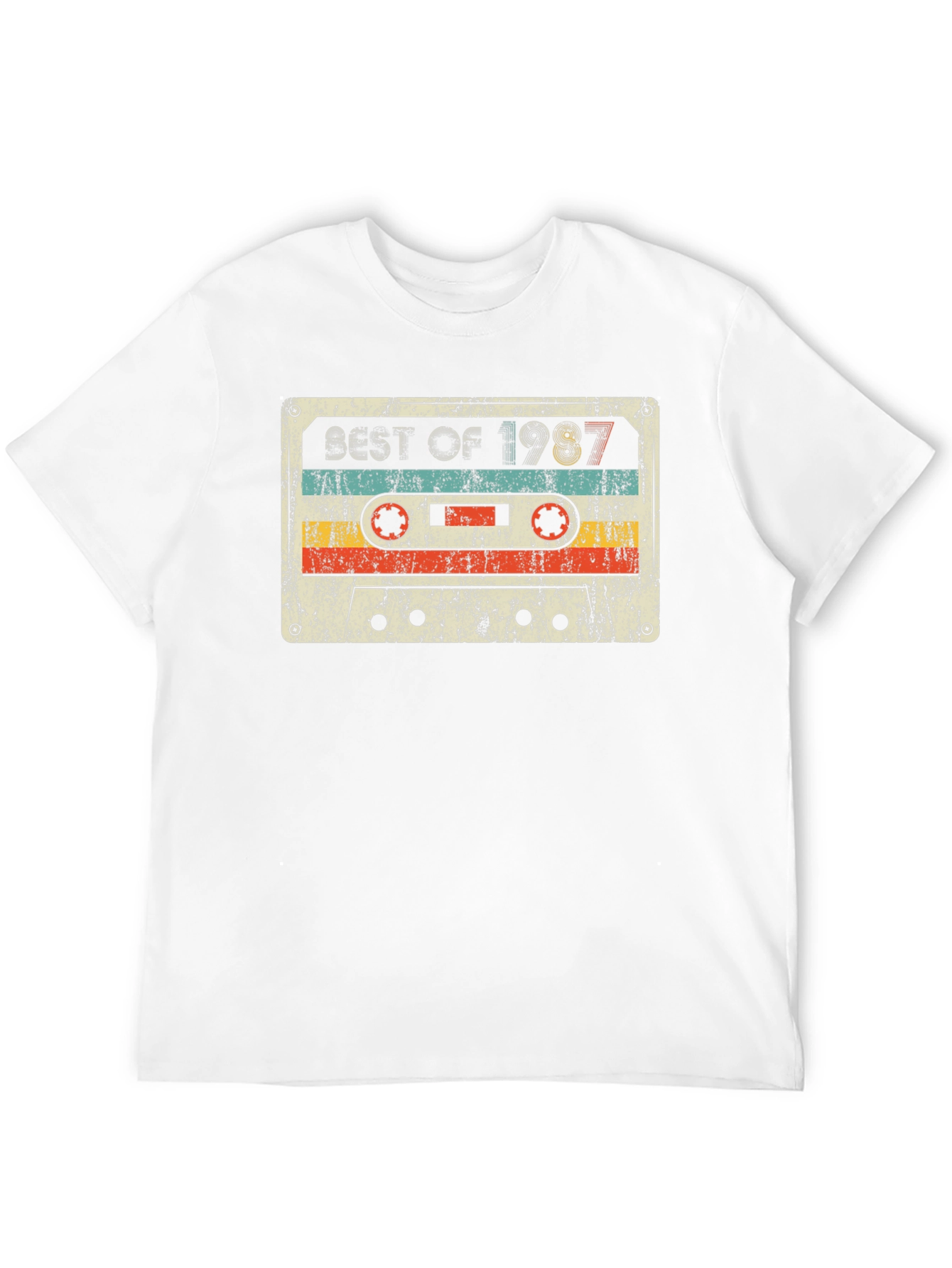 Retro Cassette Tape Best of 1987 Graphic Tee