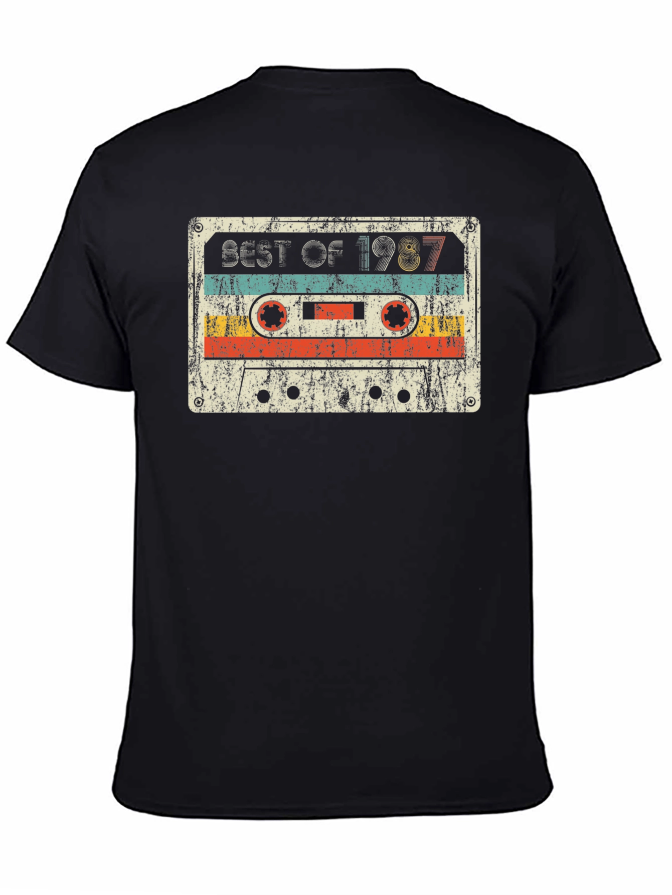 Retro Cassette Tape Best of 1987 Graphic Tee