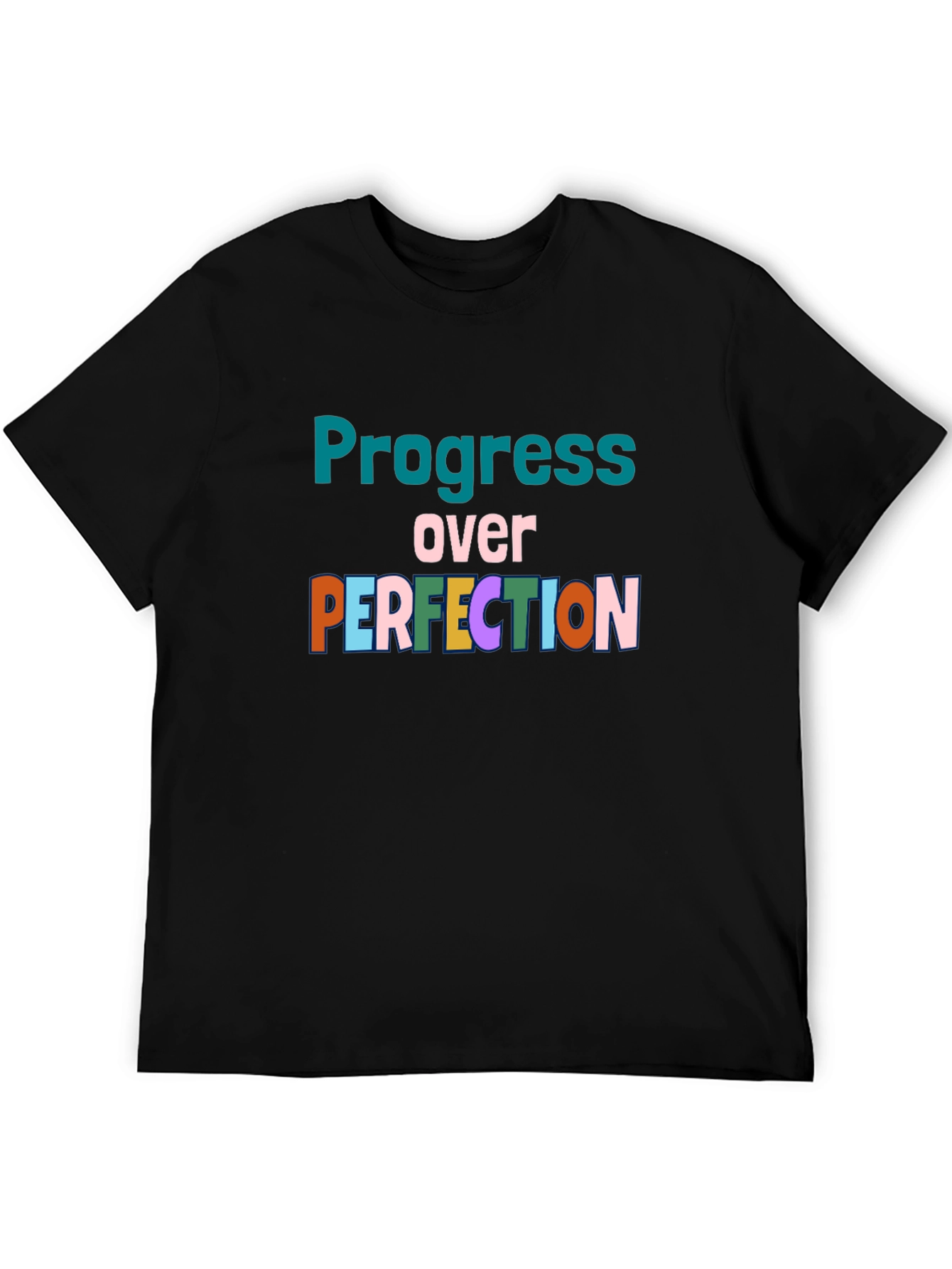 Progress Over Perfection Graphic T-Shirt