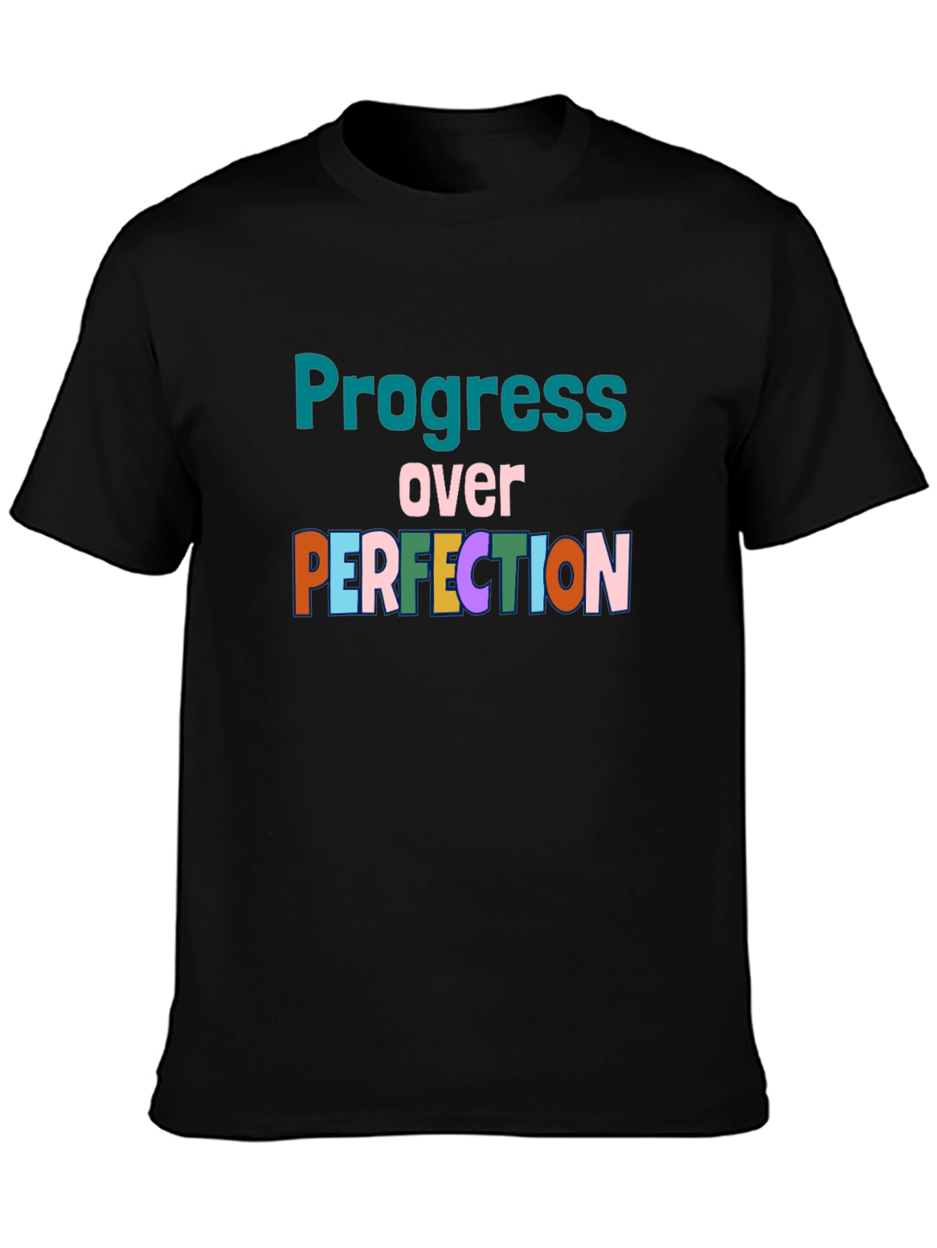 Progress Over Perfection Graphic T-Shirt