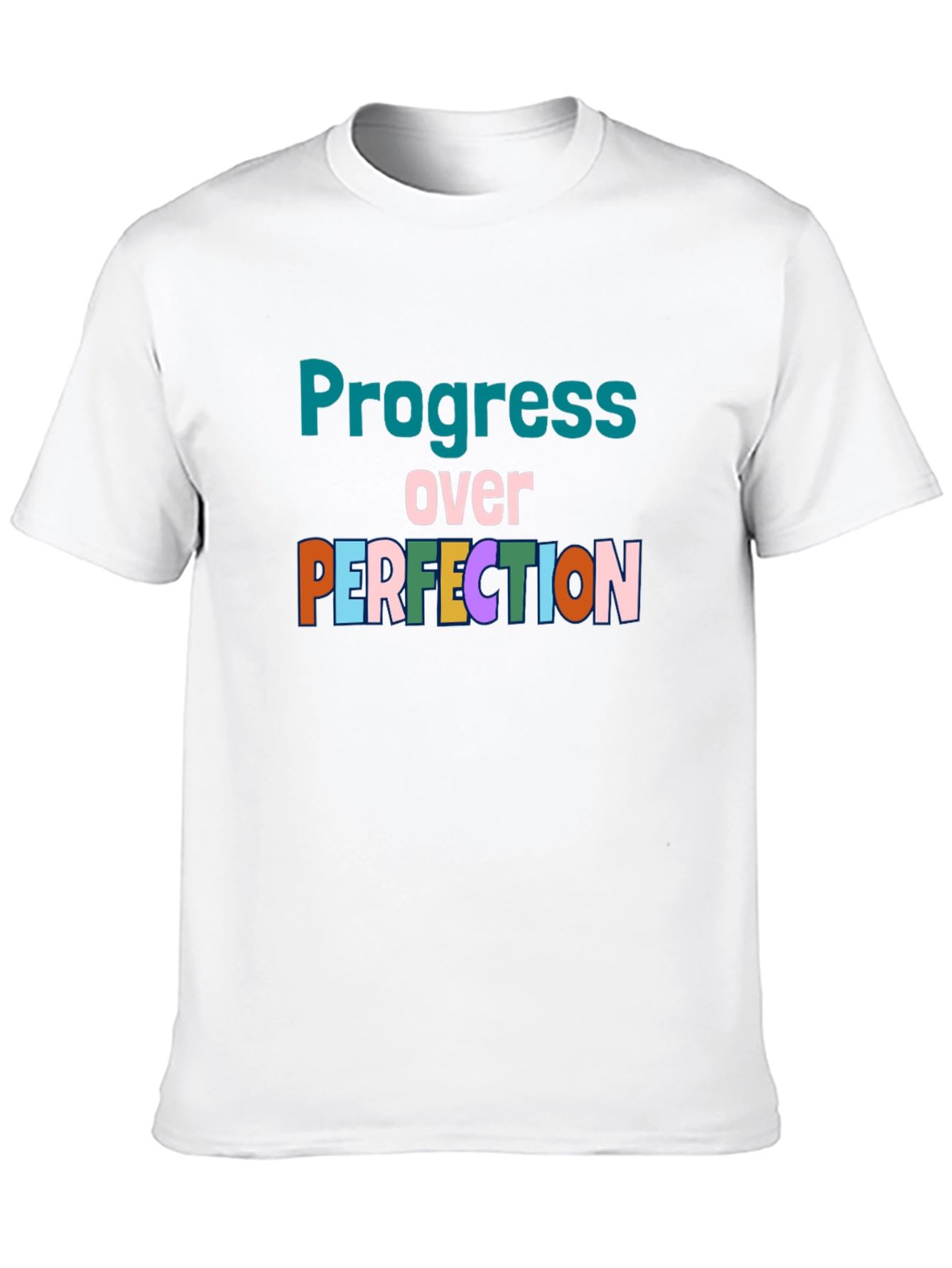 Progress Over Perfection Graphic T-Shirt