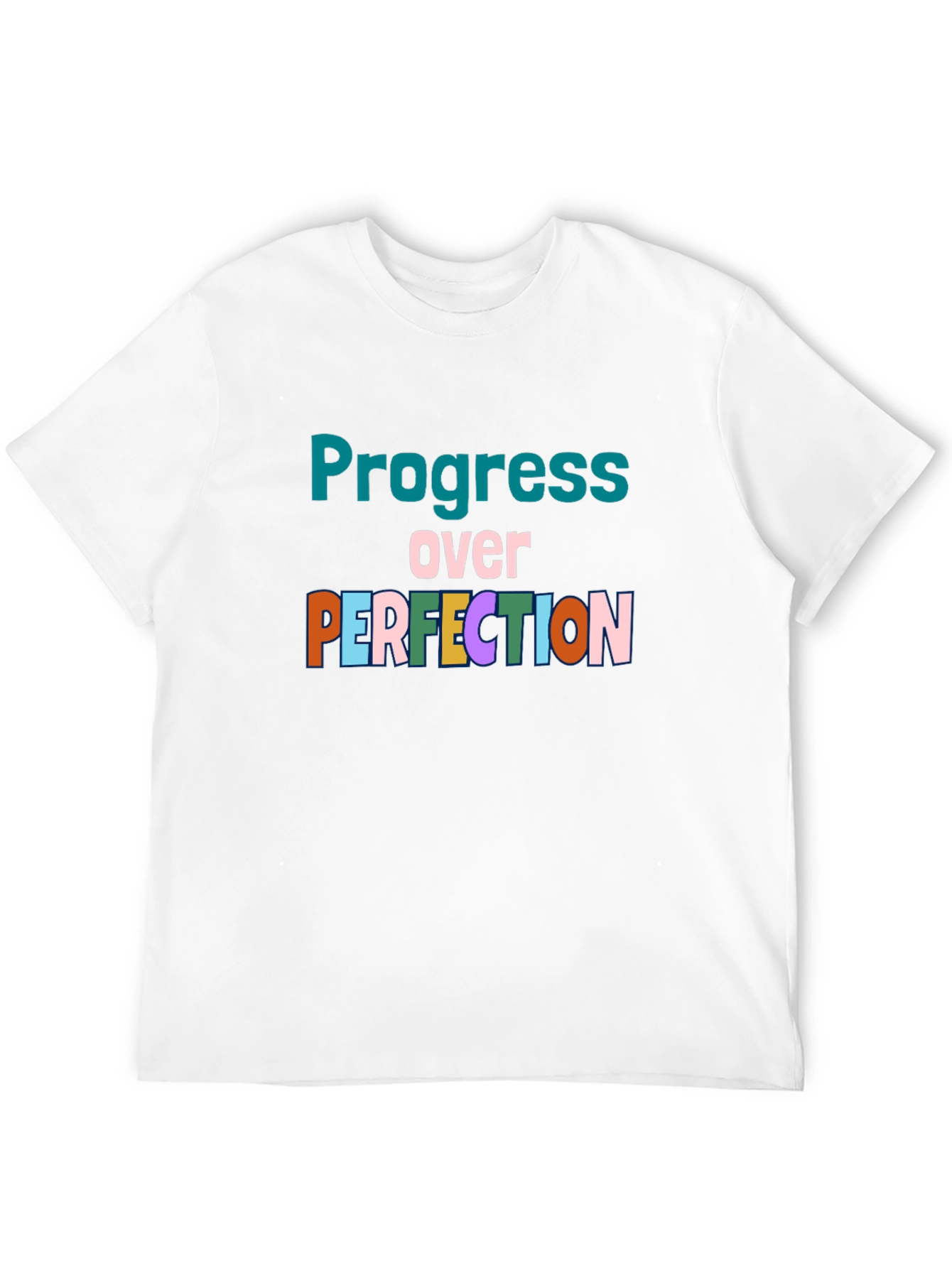 Progress Over Perfection Graphic T-Shirt