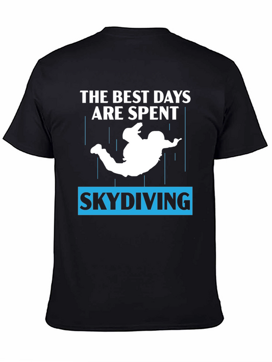 Skydiving T-Shirt - Best Days Spent