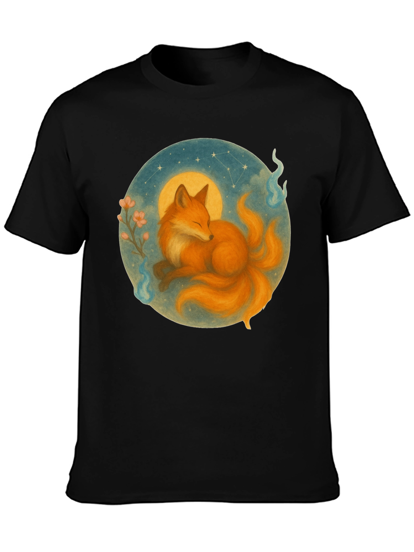 Nine-Tailed Fox Graphic Tee