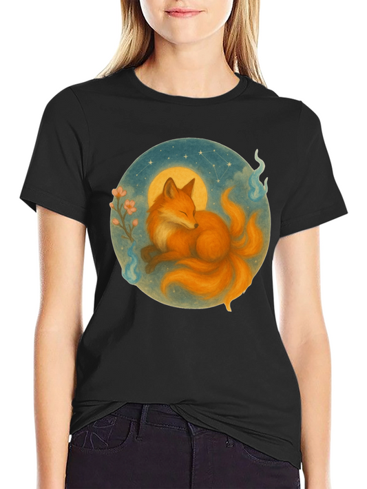 Nine-Tailed Fox Graphic Tee