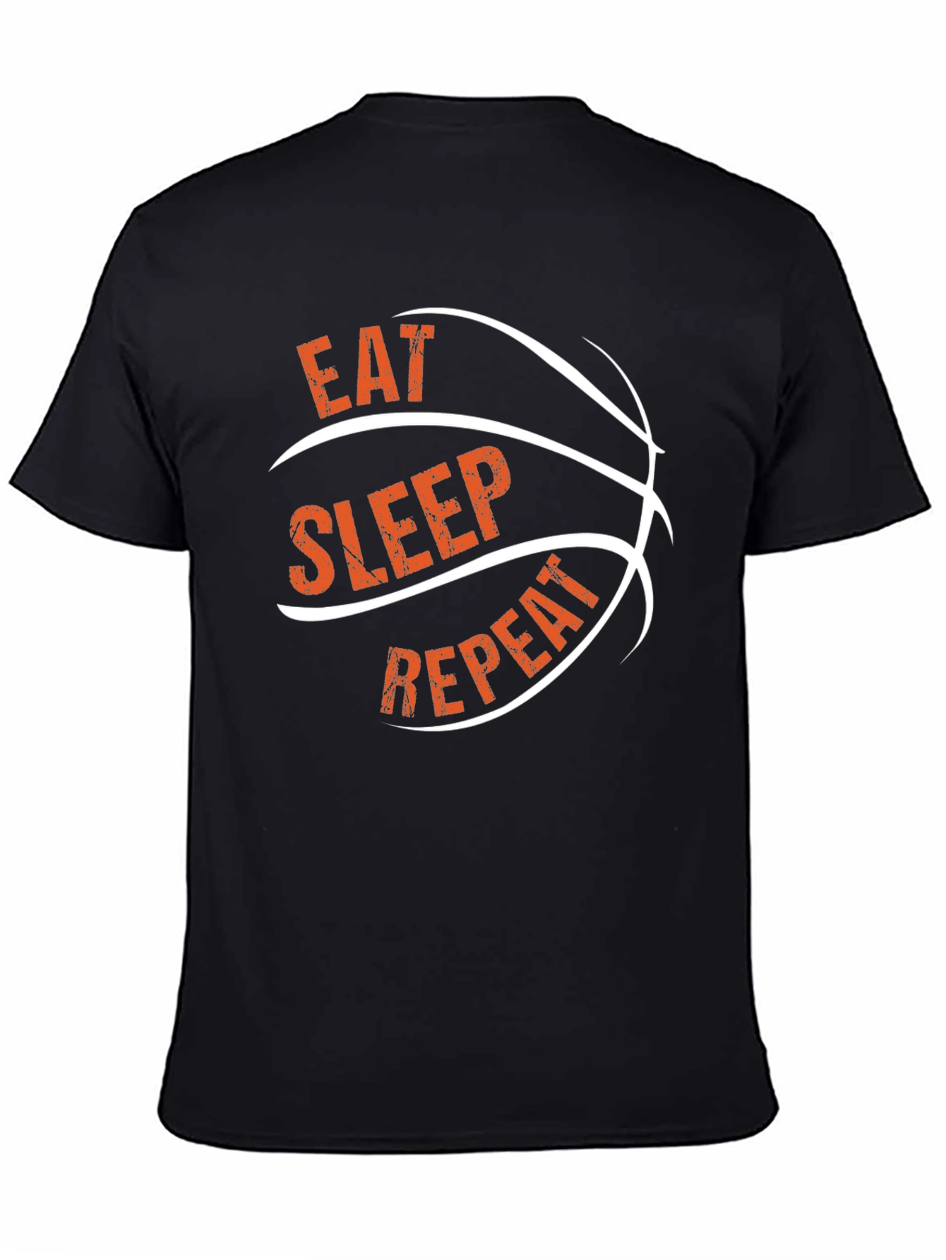 Eat Sleep Repeat Basketball Graphic Tee