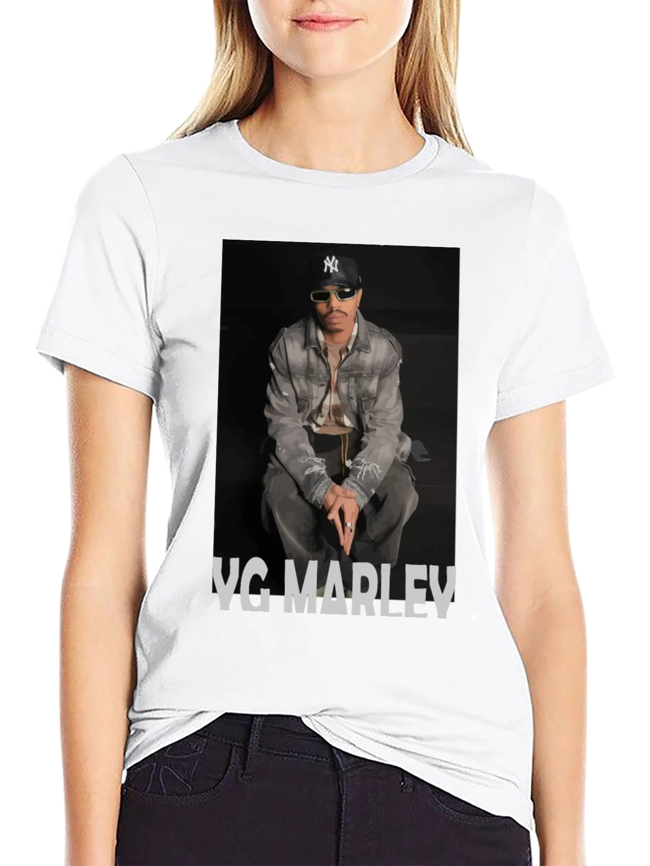 YG Marley T-Shirt - Cool Music Tee