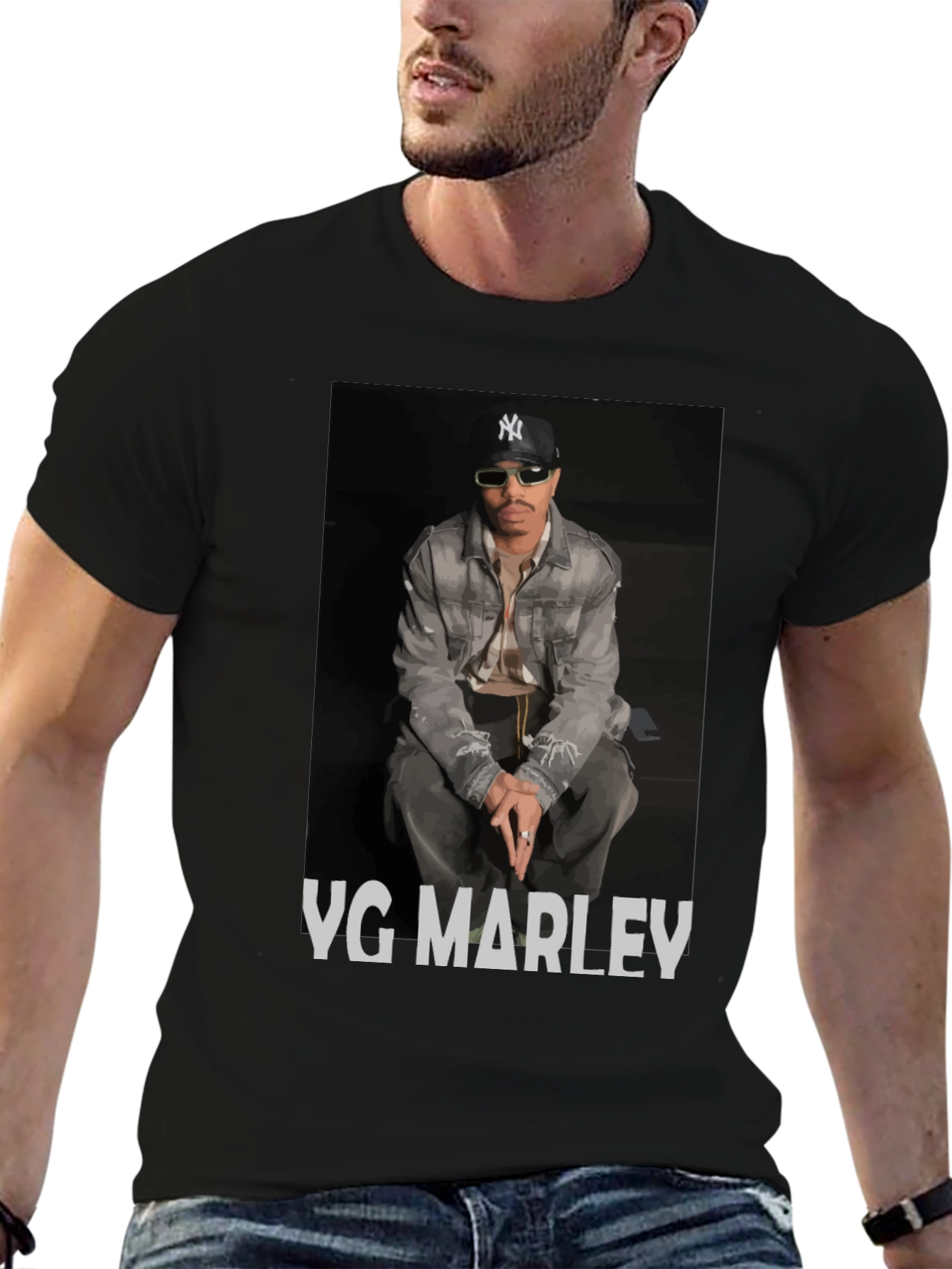 YG Marley T-Shirt - Cool Music Tee
