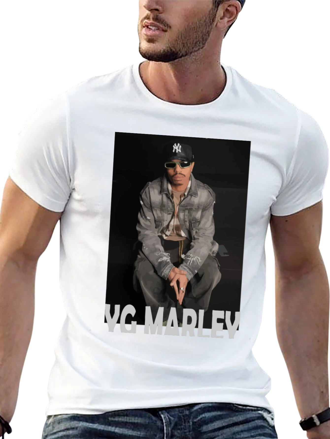 YG Marley T-Shirt - Cool Music Tee
