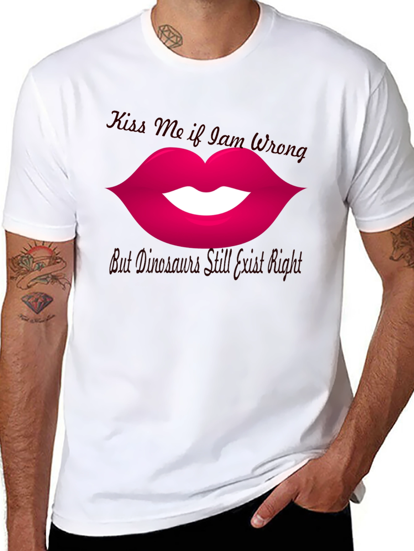 Kiss Me If I Am Wrong T-Shirt