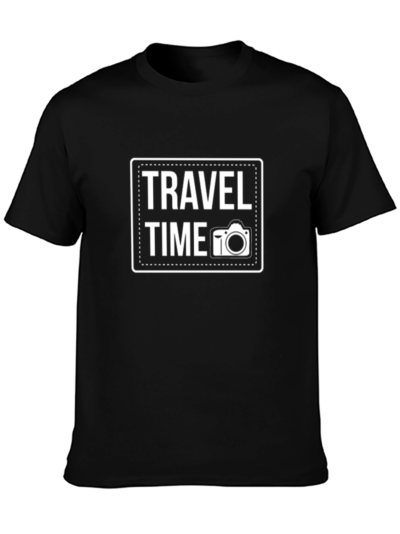 Travel Time Camera Graphic Tee - Adventure Ready