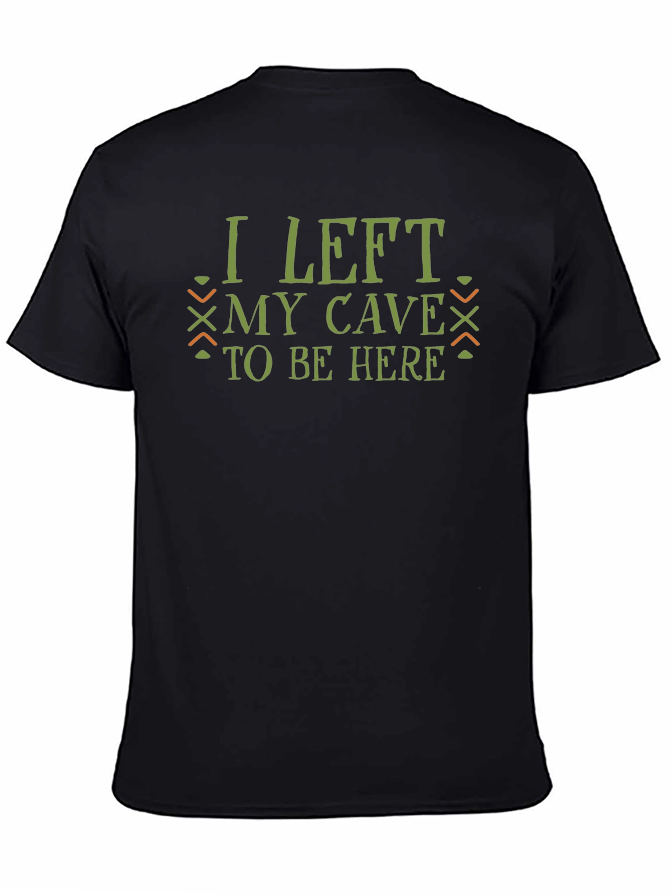 I Left My Cave Funny T-Shirt